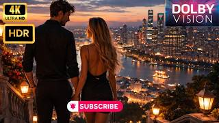Mega City Relax 4K Dolby Vision &amp; Dolby Atmos – Calm Urban Music &amp; Peaceful Vibes
