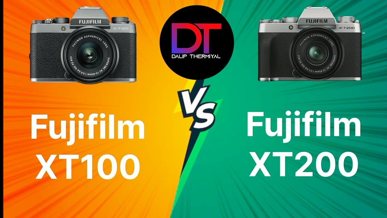 Fujifilm XT100 vs Fujifilm XT200 full Specificationsfujifilm 