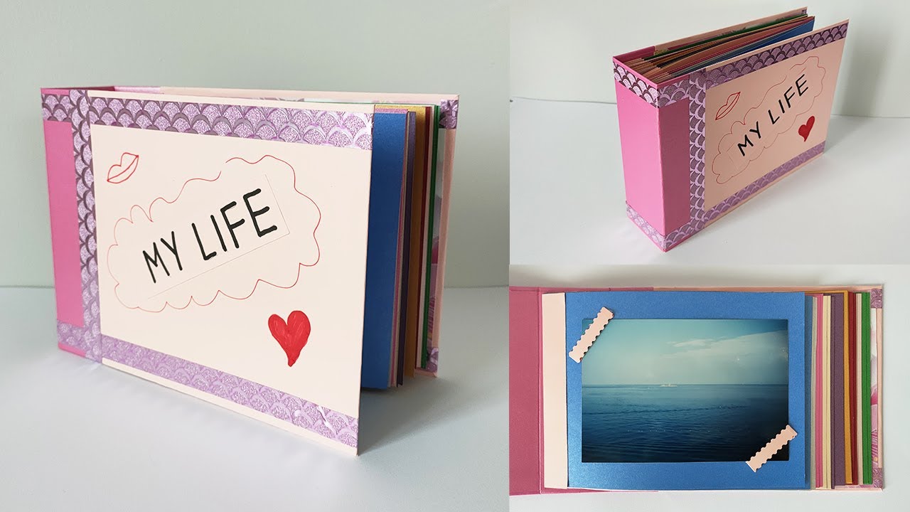 Diy Photo Album Ideas Handmade Photo Album Youtube