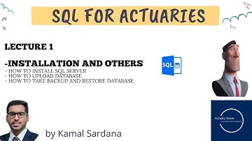 SQL for Actuaries - 01 - Get Started