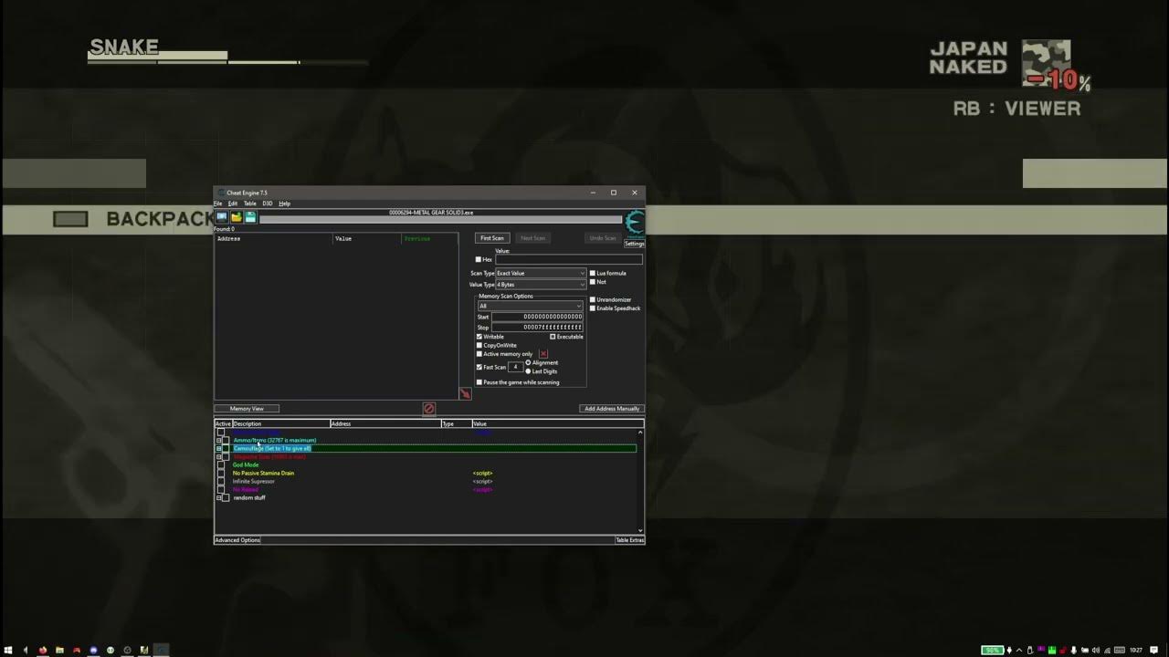 MGS3 Items Cheat Guide YouTube
