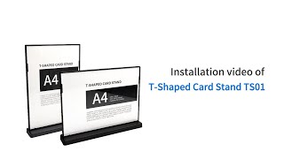 T-Shaped Card Stand Ts01