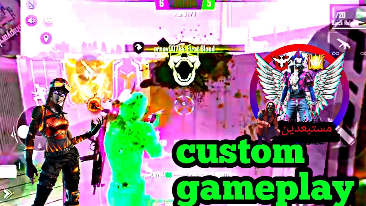 Custom gameplay by gamer anurag..GARENA FREE FIRE - YouTube