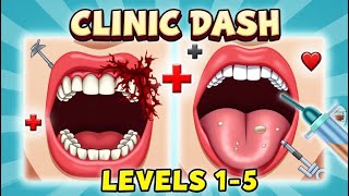 Clinic Dash Game Levels 1-5 | Hospital Gameplay screenshot 2