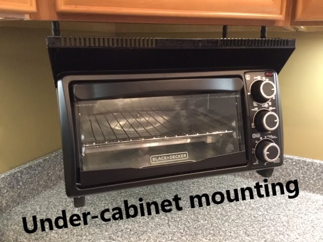 Adding Under Cabinet Toaster Ovens In Your Kitchen Space Saving