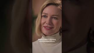 Naomi Watts on the freedom of not caring what people think