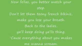 "Summer Nights" By Rascal Flatts LYRICS.