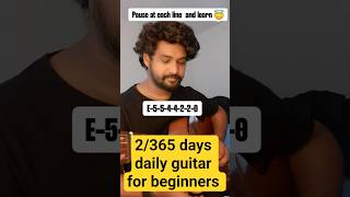 1 String Tabs: TWINKLE TWINKLE LITTLE STAR Guitar Lesson for Beginners