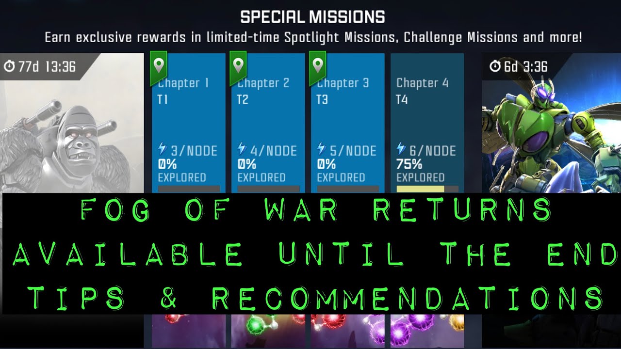 Fog of War Returns — Tips & — Transformers to