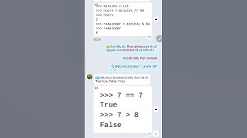 Python | Bài 26: Biểu thức boolean #codeminimalism #education #code #dev #python