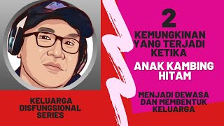2 kemungkinan yang terjadi ketika anak kambing hitam menjadi dewasa ( dan membentuk keluarga )