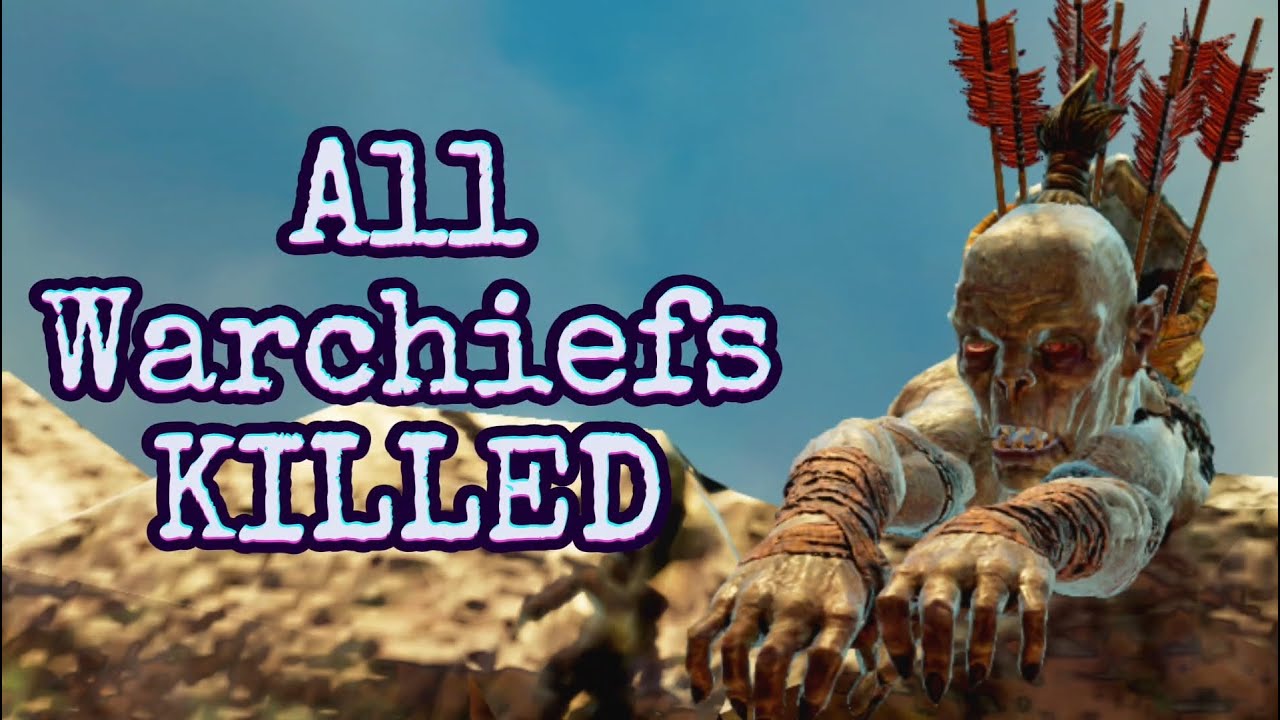 What Happens When Every Warchief is Killed in Shadow of Mordor?