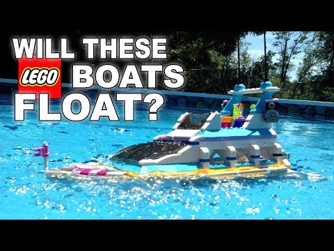 DO THESE LEGO BOATS FLOAT? 🛥 #2