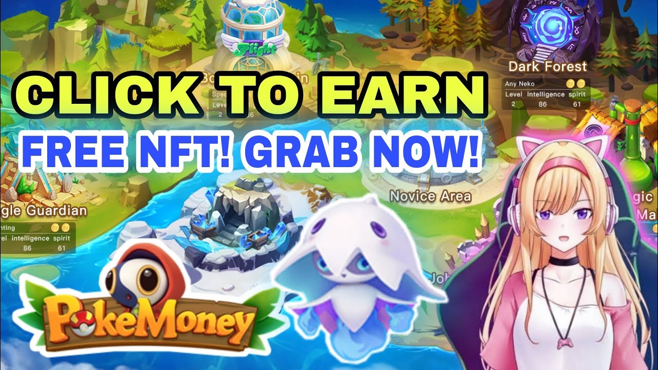 Update New TRENDING NFT GAME! 🚀 CLICK TO EARN! + FREE NFT! | POKEMONEY REVIEW!
