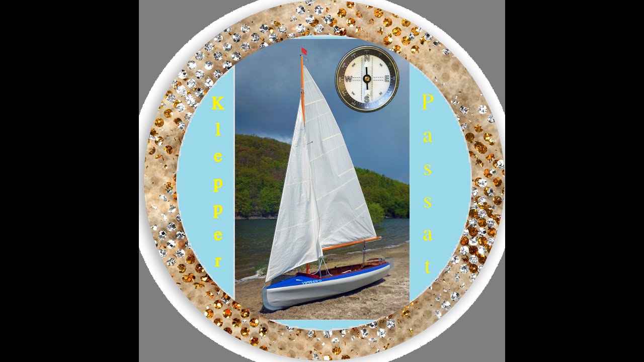 Segeln mit der Faltsegeljolle "Passat" von Klepper