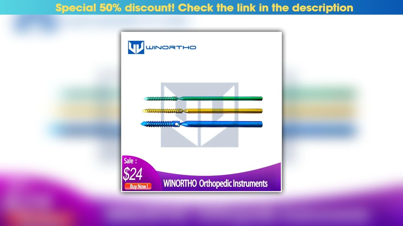 Hot Picks Titanium Suture Anchor Pin Plate reduction wires veterinary orthopedic instruments  pet a