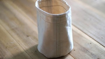 DinBags 03 - Hand Sewing Stand-Drawstring Bag