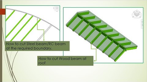 Revit 2024   Cut Steel Beam /RC Beam by using Cut, by face, Cope and Beam Systems