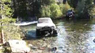Toyota Fordyce creek river crossing