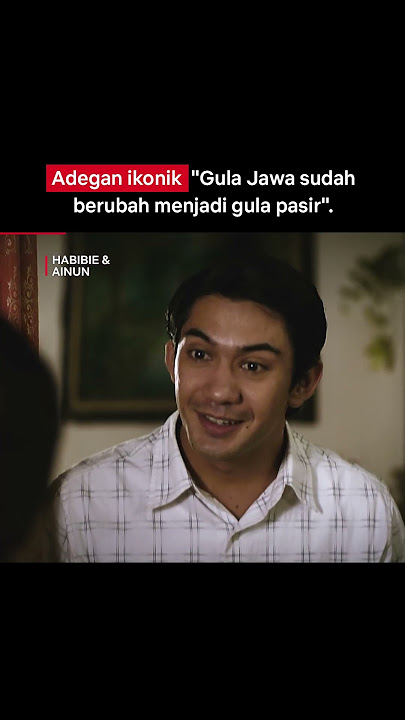 Panggilan Sayang Habibie ke Ainun yang Gemesin Banget | Habibie & Ainun | #Shorts
