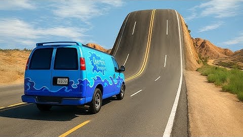 Cars vs Giant Bulge Challenge #7 in BeamNG Drive!