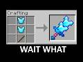 Minecraft wait what meme (part 34) - Crazy Sword