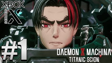 Daemon X Machina: Titanic Scion (Xbox Series X) Gameplay Walkthrough Part 1 [4K 60FPS]
