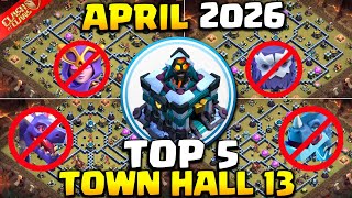 TOP 5! NEW BEST TH13 Base + Copy Link 2026 | Town Hall 13 (TH13) War/Trophy Base | Clash of Clans 