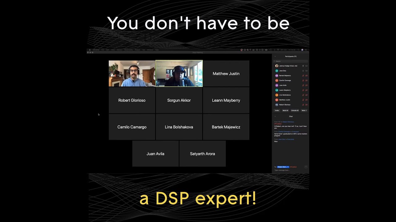 You don't need to be a DSP expert in audio programming