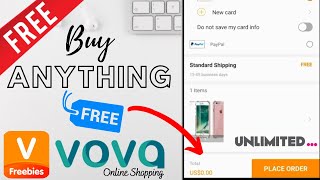 Buy Anything Free Through VOVA? 🤩 💲💸 (Vova UNLIMITED SHOPPING)