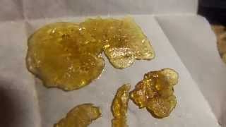 Closeup Of Sour Cheese Shatter