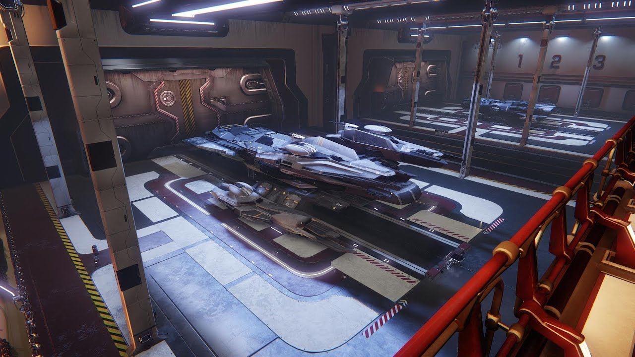 Star Citizen - Hangar Module - RSI Constellation - YouTube