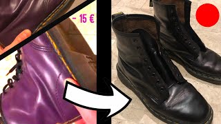 Comment Teindre Ses Doc Martens Pour Moins De 15 Teinture Cuir