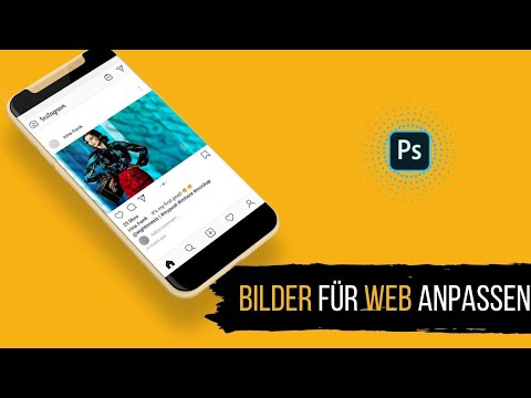 Bilder schärfen und exportieren für Web in Photoshop 🔶 Bilder für Web optimieren 🔶 TAG 28