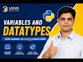 Lecture 5 Ways take input-part A (variables and datatypes)