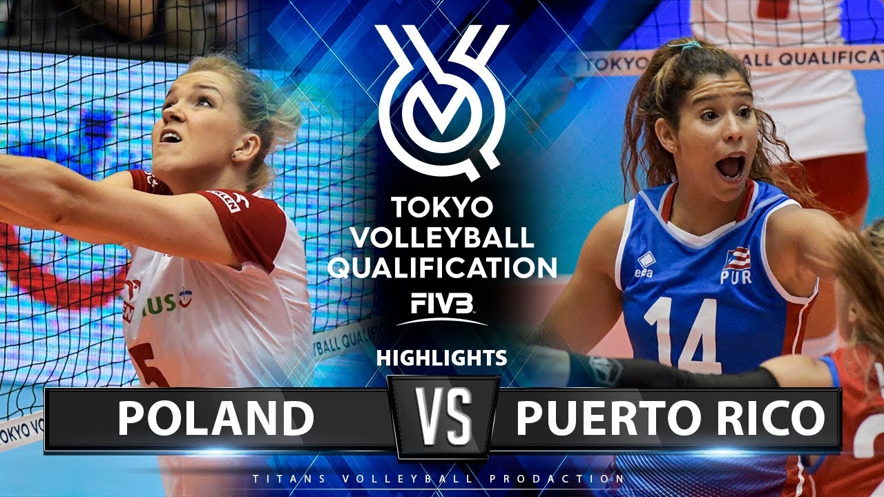 Poland vs Puerto Rico | Highlights | Women's Volleyball Olympic Qualifying Tournament 2019