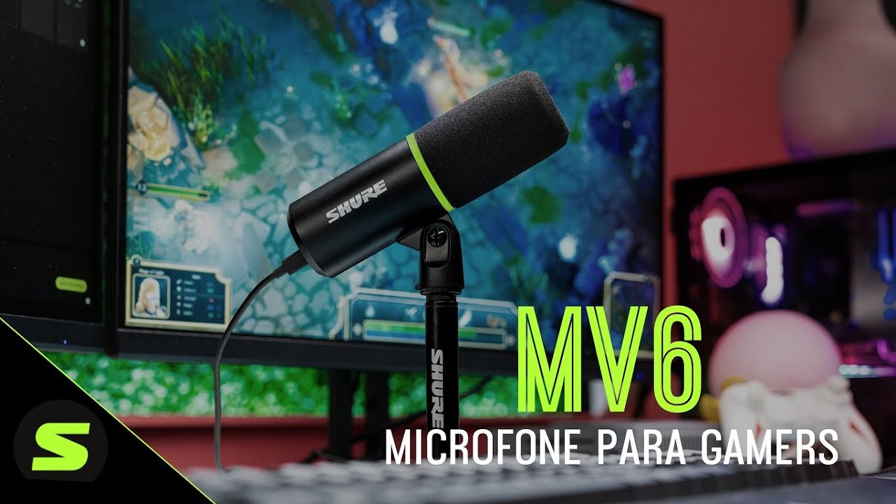 MV6 - Microfone Gamer USB - Shure Brasil