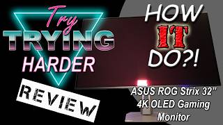 Why Gamers Are Switching to This OLED Monitor | TTH Review #49: ASUS ROG Strix 32" 4K Monitor #ad