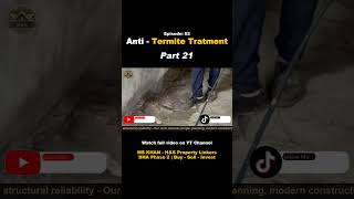 Contractor Ko Anti Termite Treatment Ke Liye Kaise Check Karein? | House Construction | Part 21