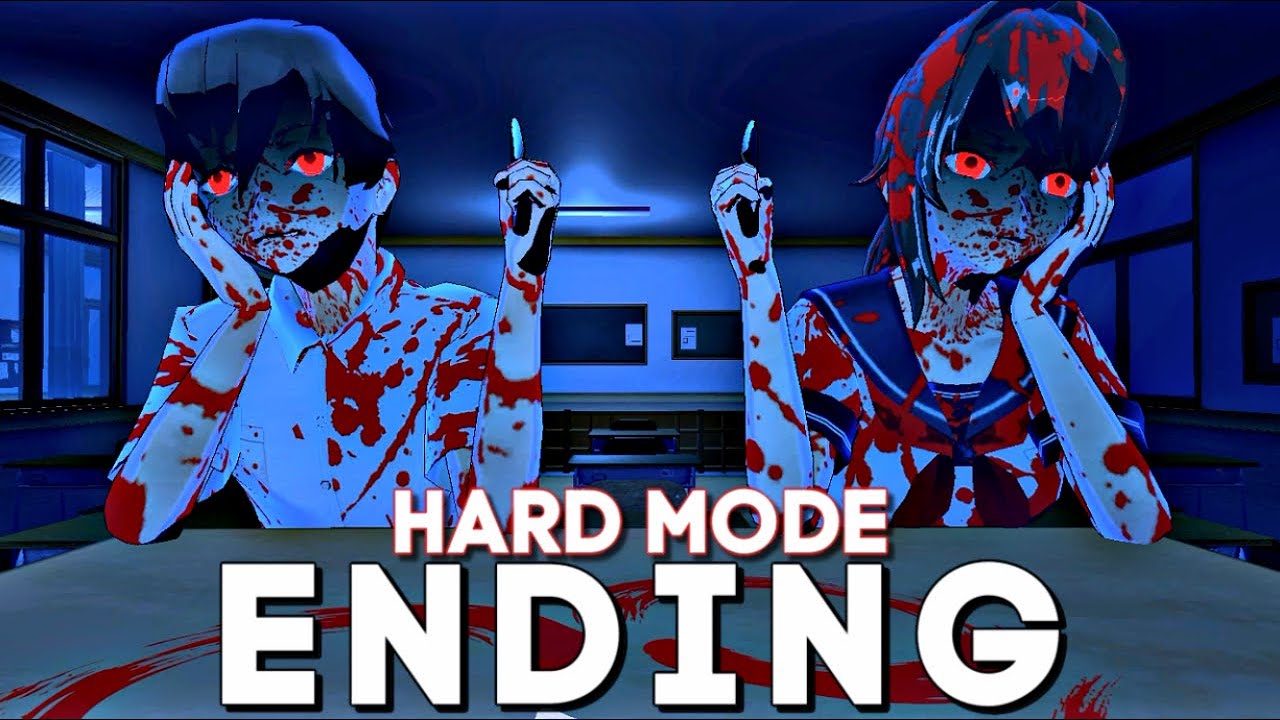 Yandere No Sutoka Hard Mode (AYATO) Yandere Simulator Fangame - Full Walkthrough Gameplay (ENDING)