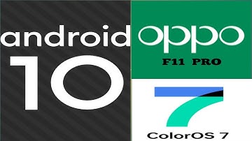 HOW TO UPDATE? ColorOs 7 update for OPPO f11 pro upgrade to android 10. New look dark settings 😊