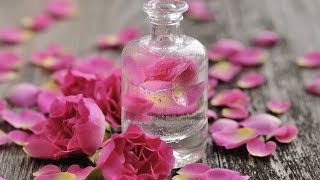 فوائد شرب ماء الورد مع الماء