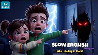 Who Is Hiding in There | Slow English Listening Practice for Beginners (A2 Level)