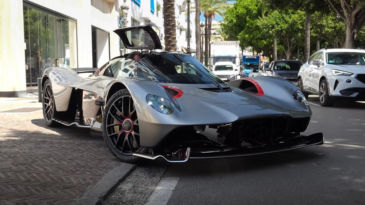 Supercars in Puerto Banus April 2025 | Valkyrie Spider, Purosangue, Huracan Tecnica, 750s, 812 GTS