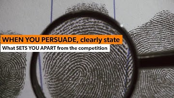 Secrets from The Persuasion Code: Differentiate Your Claims - Salesbrain wide