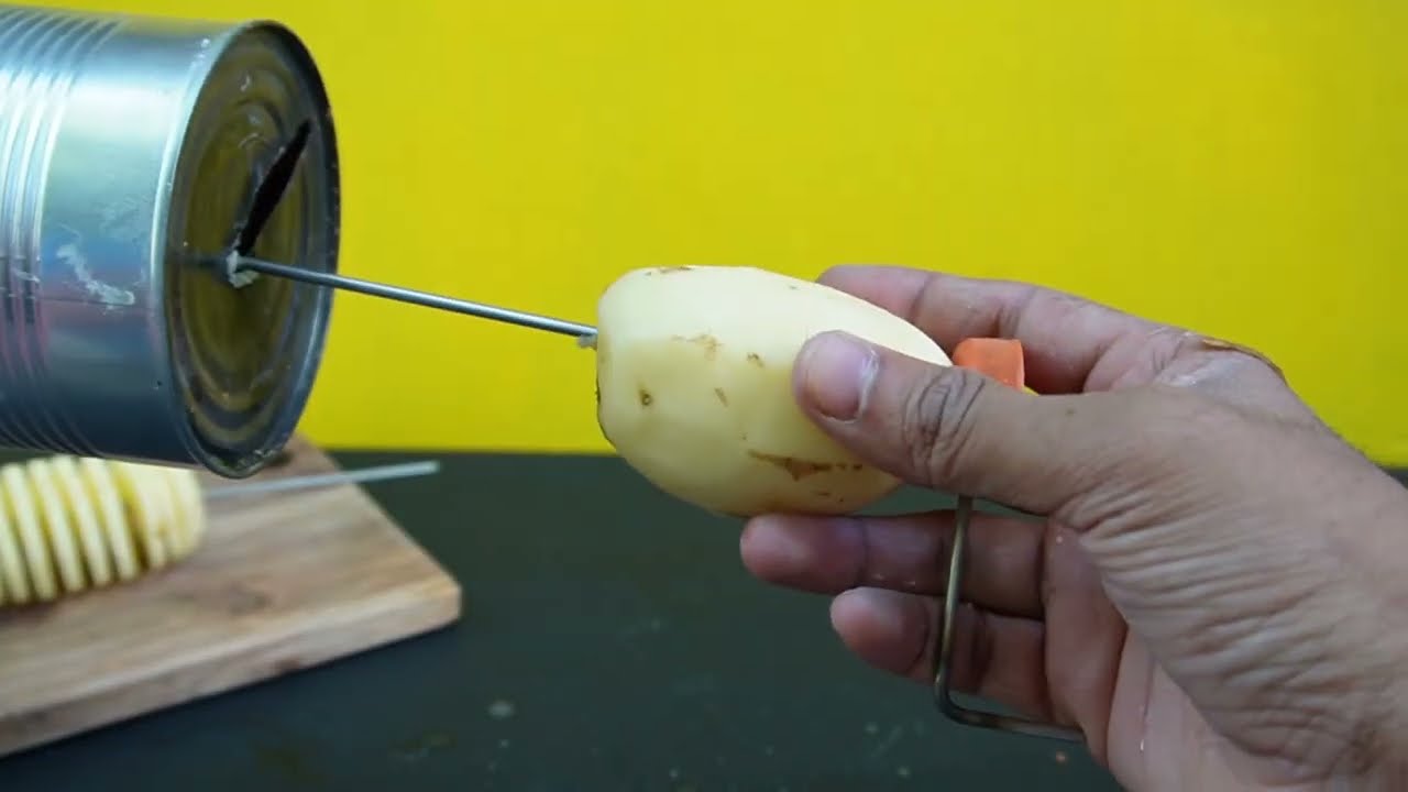 How To Make A Spiral Potato Slicer
