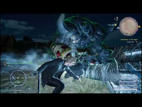 FFXV  iron giant parry