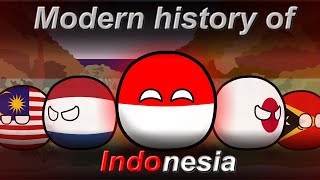 Countryballs Modern History Of Indonesia