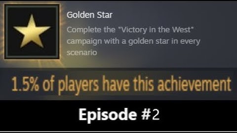 Unity Of Command 2 - Golden Star Achievement Run - Episode 2: Mainland Italy/Early Fall of Rome