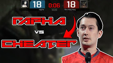 QUAKE CHAMPION RAPHA QUEUES INTO A CHEATER...